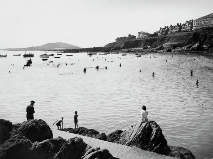 Framed Print : Looe, Cornwall Print, August 1936 Framed Print : Looe, Cornwall Print, August 1936
