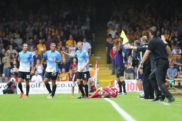 Bristol City vs Bradford City: Scott Wagstaff's Injury Drama at Ashton Gate (August 3, 2013)