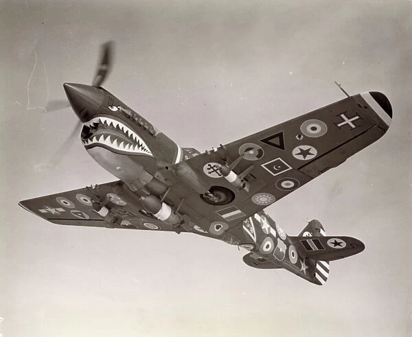 The 15, 000th Curtiss fighter, a P-40 Warhawk