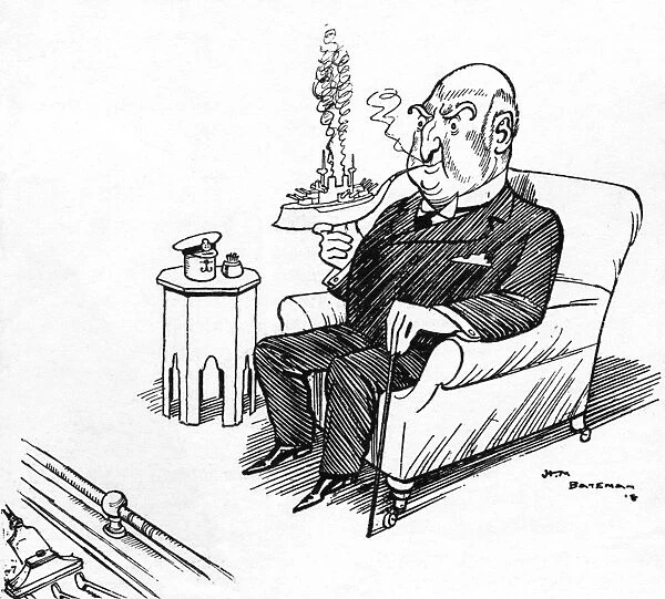 1960 by H. M. Bateman, WW1 cartoon