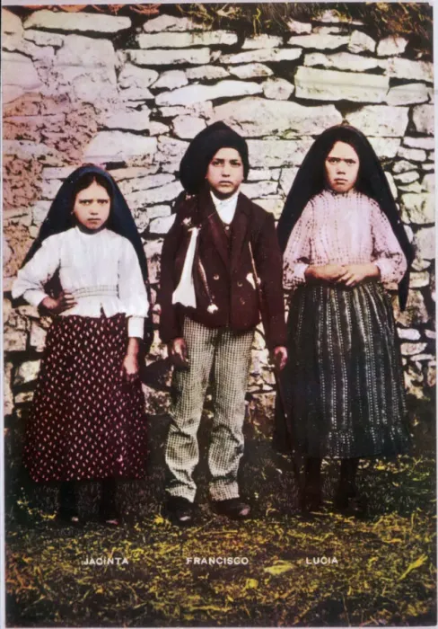 Framed Print : Fatima Visionaries Print - Jacinta, Francisco and Lucia Framed Print : Fatima Visionaries Print - Jacinta, Francisco and Lucia