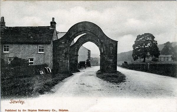 Abbey Gateway, Sawley, Yorkshire
