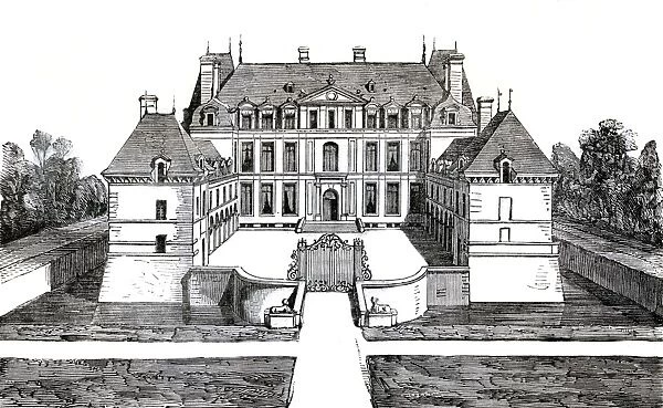 Acqueville, France - Chateau de La Motte