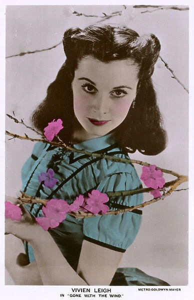 Actress Vivien Leigh in Gone with the Wind available as Framed Prints ...