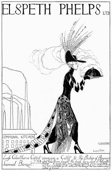 Advertisement for Elspeth Phelps, 1920s fashion