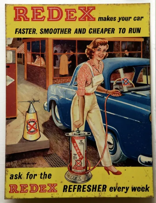 Framed Print : Redex Engine Treatment Print Ad Framed Print : Redex Engine Treatment Print Ad
