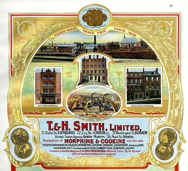 Advert, T & H Smith Limited, Edinburgh and Glasgow