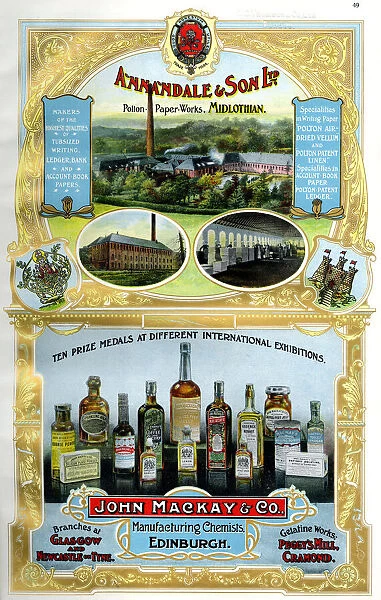 Adverts, Annandale & Son Ltd, John Mackay & Co, Scotland