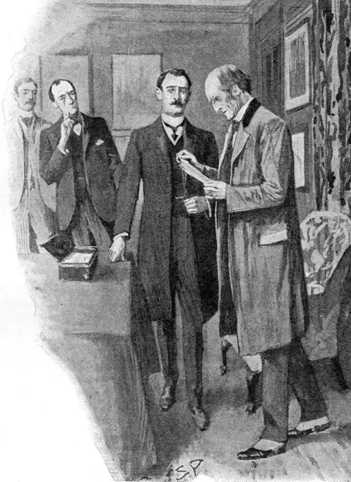Framed Print : The Adventure of the Second Stain Print, 1904 Framed Print : The Adventure of the Second Stain Print, 1904