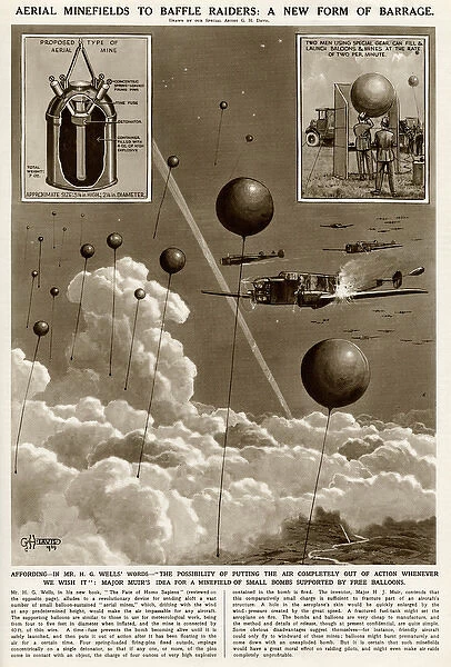 Aerial minefields by G. H. Davis