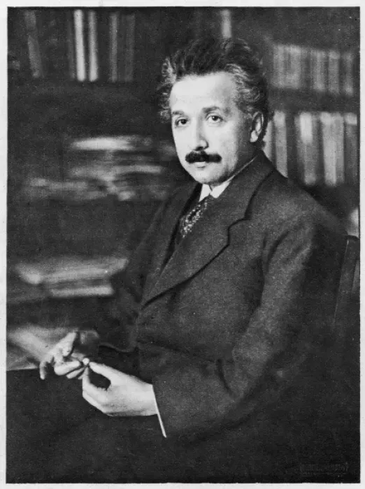 Framed Print : Albert Einstein Print - Photographic Portrait
