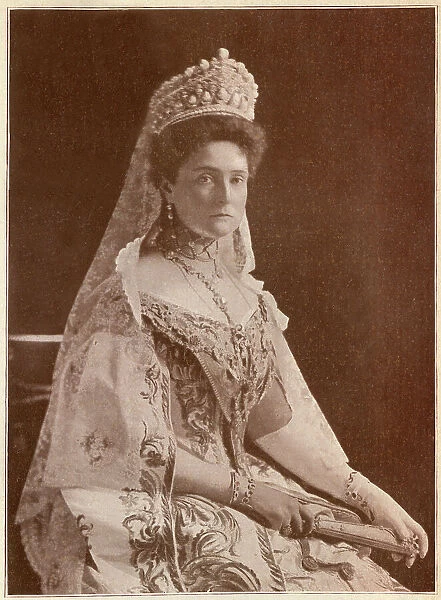 Alexandra Feodorovna consort of Tsar Nicholas II
