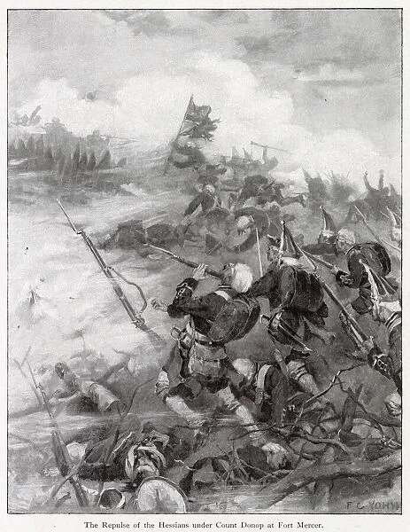 America - Battle Of Fort Mercer
