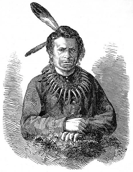 American Indians. Interview of Indians with the Great Fathe