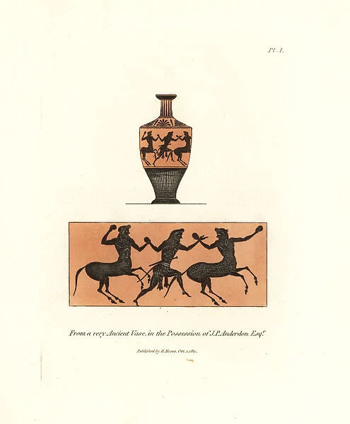 Ancient vase in the possession of J. P. Anderdon