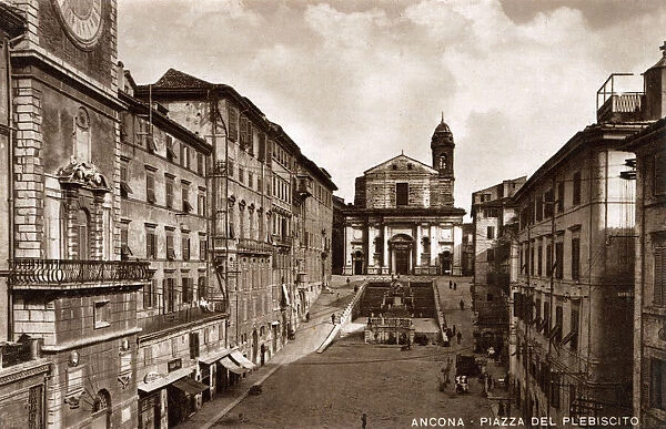 Ancona - Piaza del Plebiscito - Italy