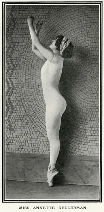 Framed Print : Annette Kellerman Print, 1912 Framed Print : Annette Kellerman Print, 1912