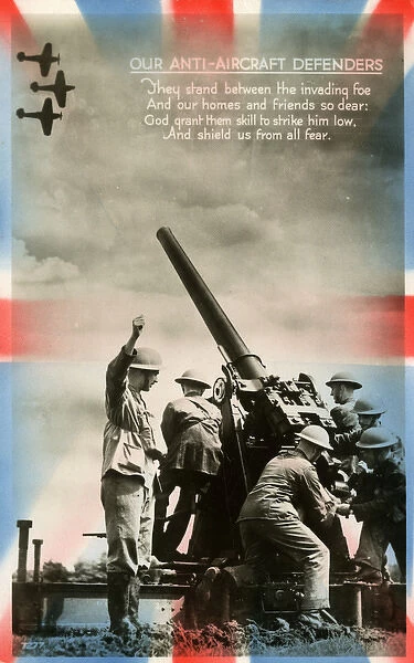 Anti-Aircraft Gun Team - World War Two