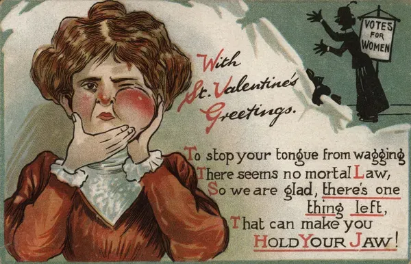 Anti-Suffragette Valentine Our beautiful Wall Art and Photo Gifts ...
