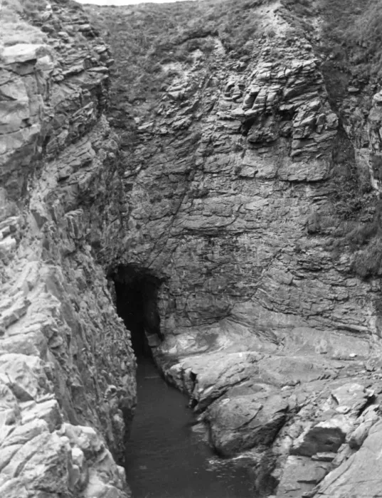 Framed Print : Arbroath Caves Print, Angus, Scotland 1930s Framed Print : Arbroath Caves Print, Angus, Scotland 1930s