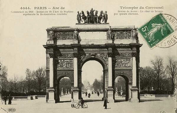 Arc de Triomphe de Carrousel, Paris, France