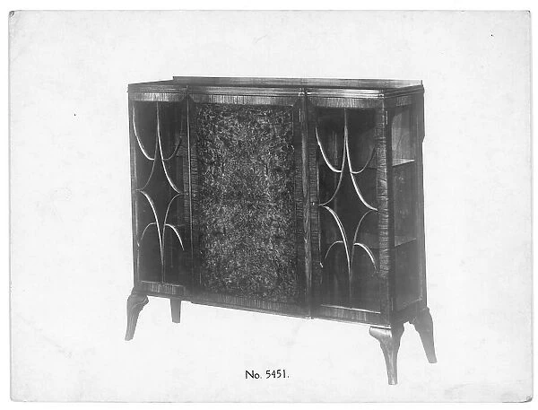 Art Deco style Walnut Cabinet