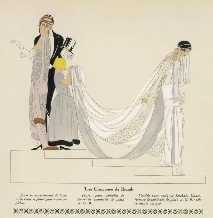 Framed Print : Elegant Art Deco Wedding Fashion Print Framed Print : Elegant Art Deco Wedding Fashion Print
