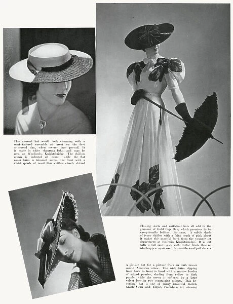 Ascot hats 1937