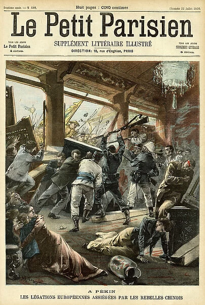 An attack at Peking by Boxer rebels