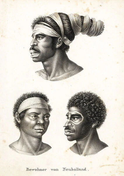 Australian aborigines of the Malay race