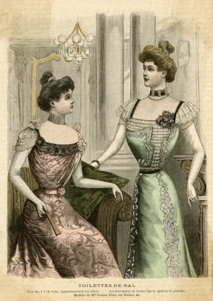 Ball Dresses 1899