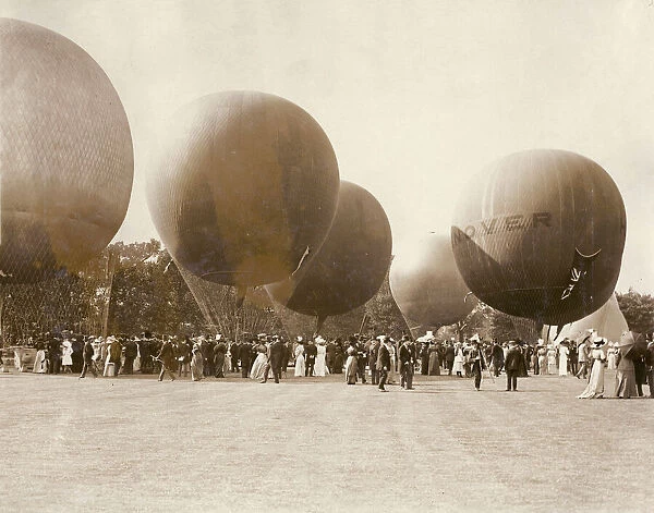 Balloon Race at Hurlingham, south west London