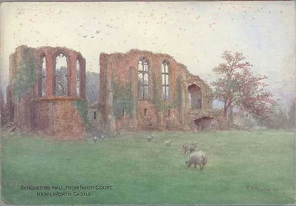 Banqueting hall from inner court Kenilworth Castle