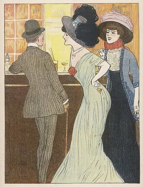 Three at the Bar 1908