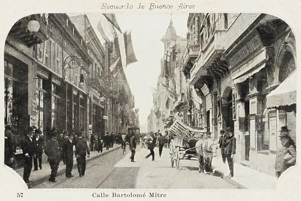 Bartholemew Mitre Street in Buenos Aires, Argentina