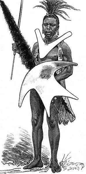 Basuto Gun War, 1880 - Basuto warrior
