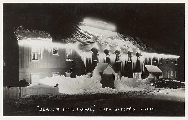 Beacon Hill Lodge, Soda Springs, Nevada Co, California, USA