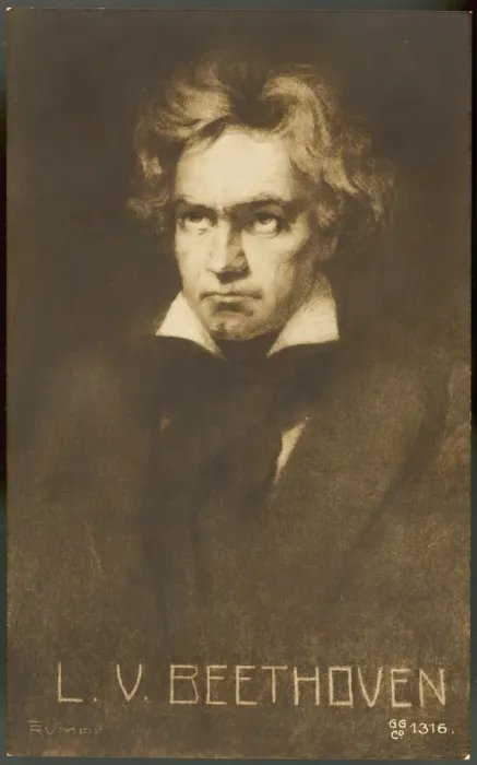 Framed Print : Ludwig Van Beethoven Print