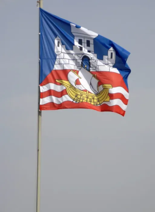 Framed Print : Belgrade Flag Print, Serbia Framed Print : Belgrade Flag Print, Serbia