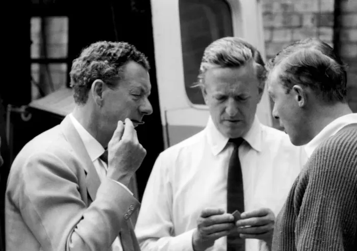 Framed Print : Benjamin Britten and Peter Pears Print, 1963 Framed Print : Benjamin Britten and Peter Pears Print, 1963