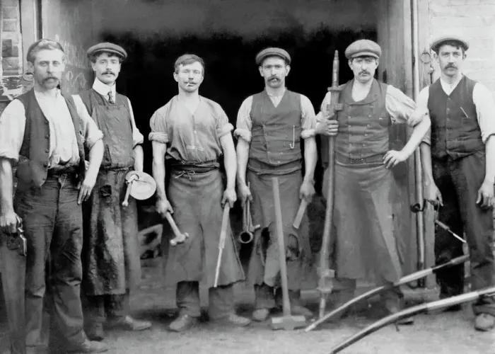 Framed Print : Blacksmiths and Coachbuilders Print Framed Print : Blacksmiths and Coachbuilders Print