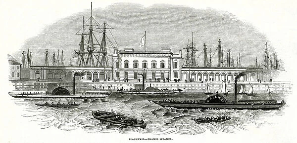 Blackwall, Thames Steamer 1846