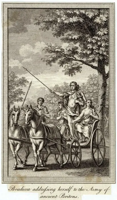 Framed Print : BOADICEA Print - Ancient British Queen in Chariot Framed Print : BOADICEA Print - Ancient British Queen in Chariot