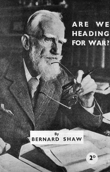 Booklet cover, George Bernard Shaw