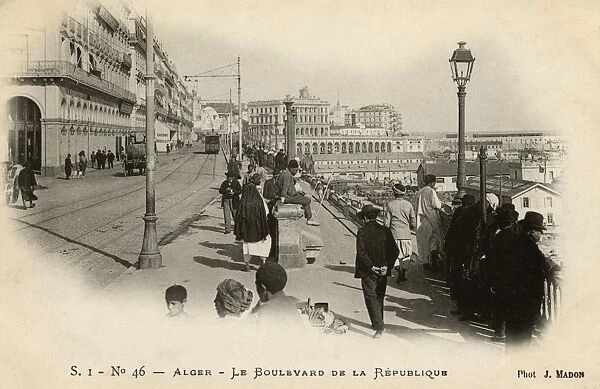 Boulevard de la Republique, Algiers, Algeria