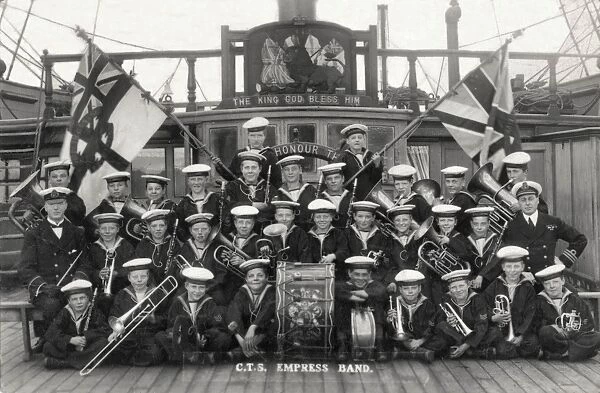 Boys Band, Training Ship Empress, Helensburgh, Scotland
