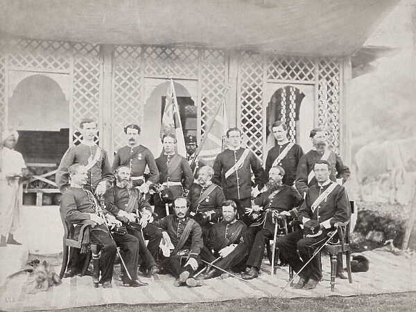 British army in India, 1st Gurkhas Goorkhas 1863