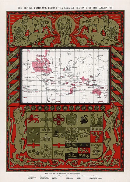 British Empire Map 1902