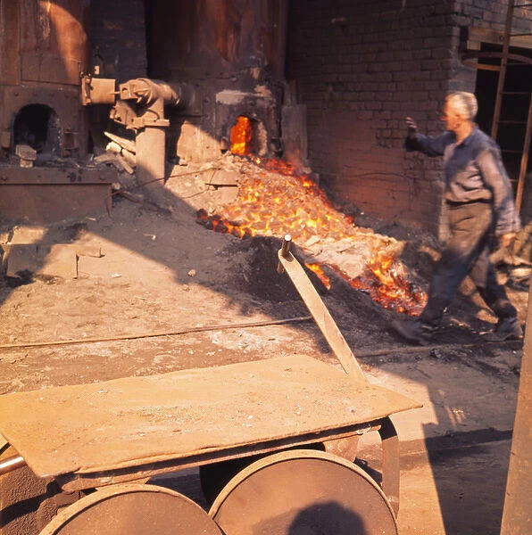 Browns Foundry. Stockton on Tees 1970s