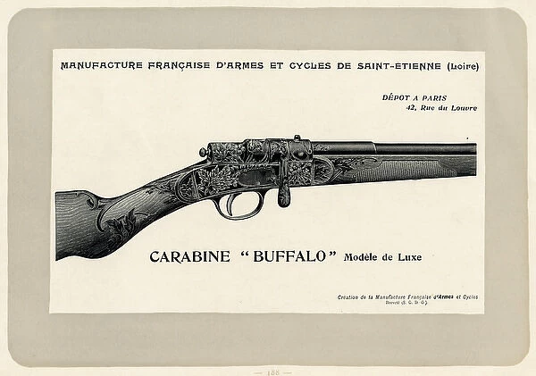 Buffalo rifle by Mimard & Blachon